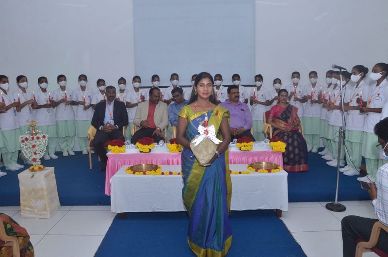 Lamp Lighting and Oath taking Ceremony of 12th Batch of GNM students.
