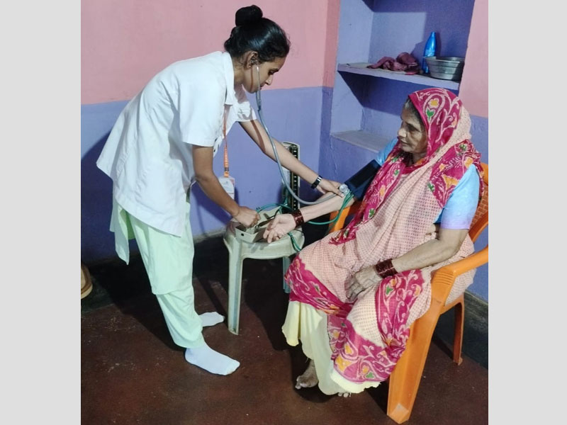 Community Health Nursing posting at Kesarolli village, Haliyal