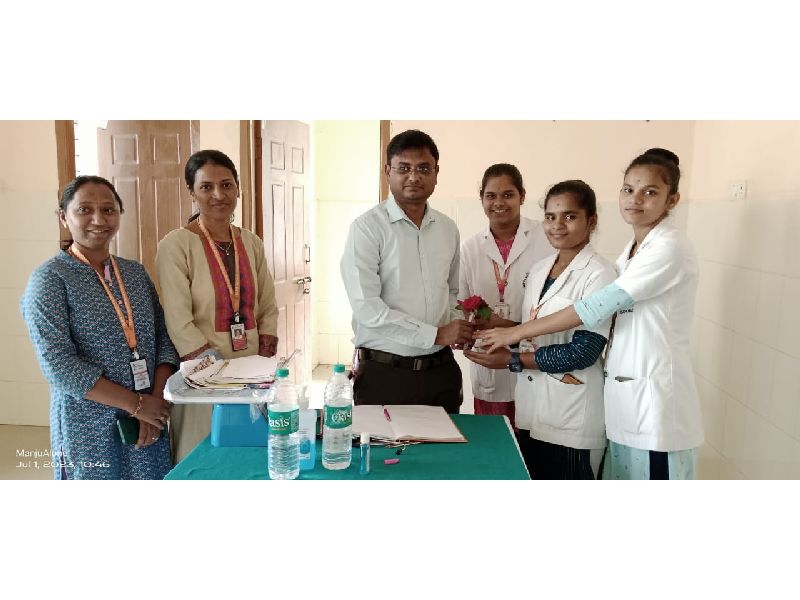 Dandeli expressed warm wishes to the respected doctors of General Hospital
