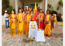 Karnataka Rajyotsava celebrated at college campus on 01-11-2024